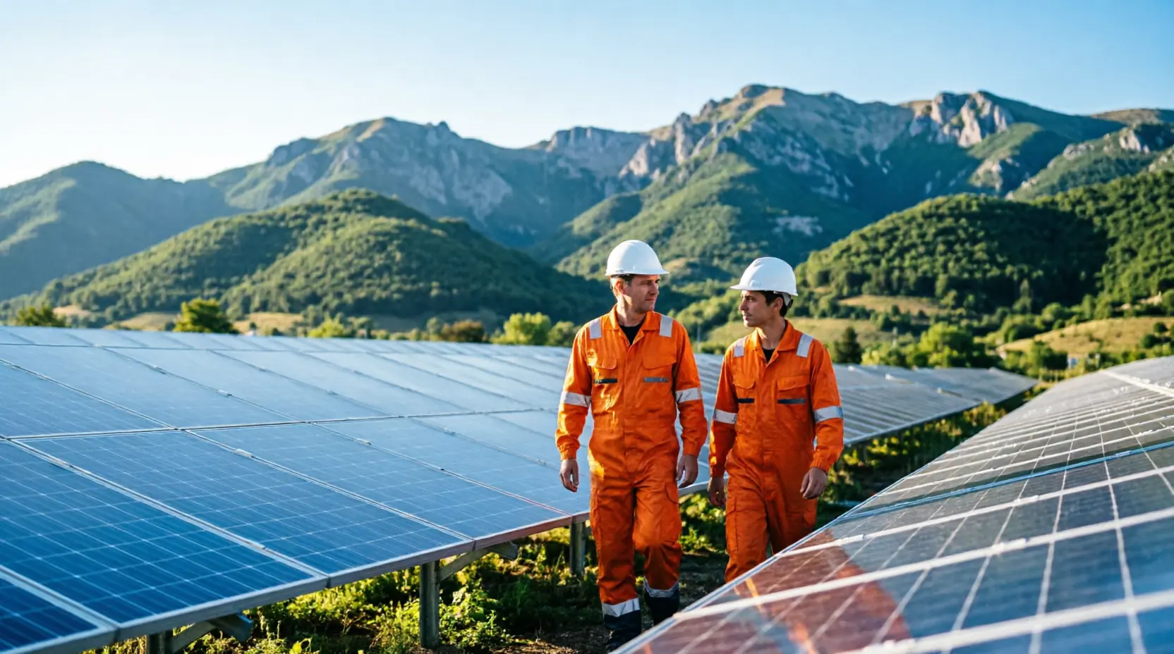 Solar park in Kosovo
